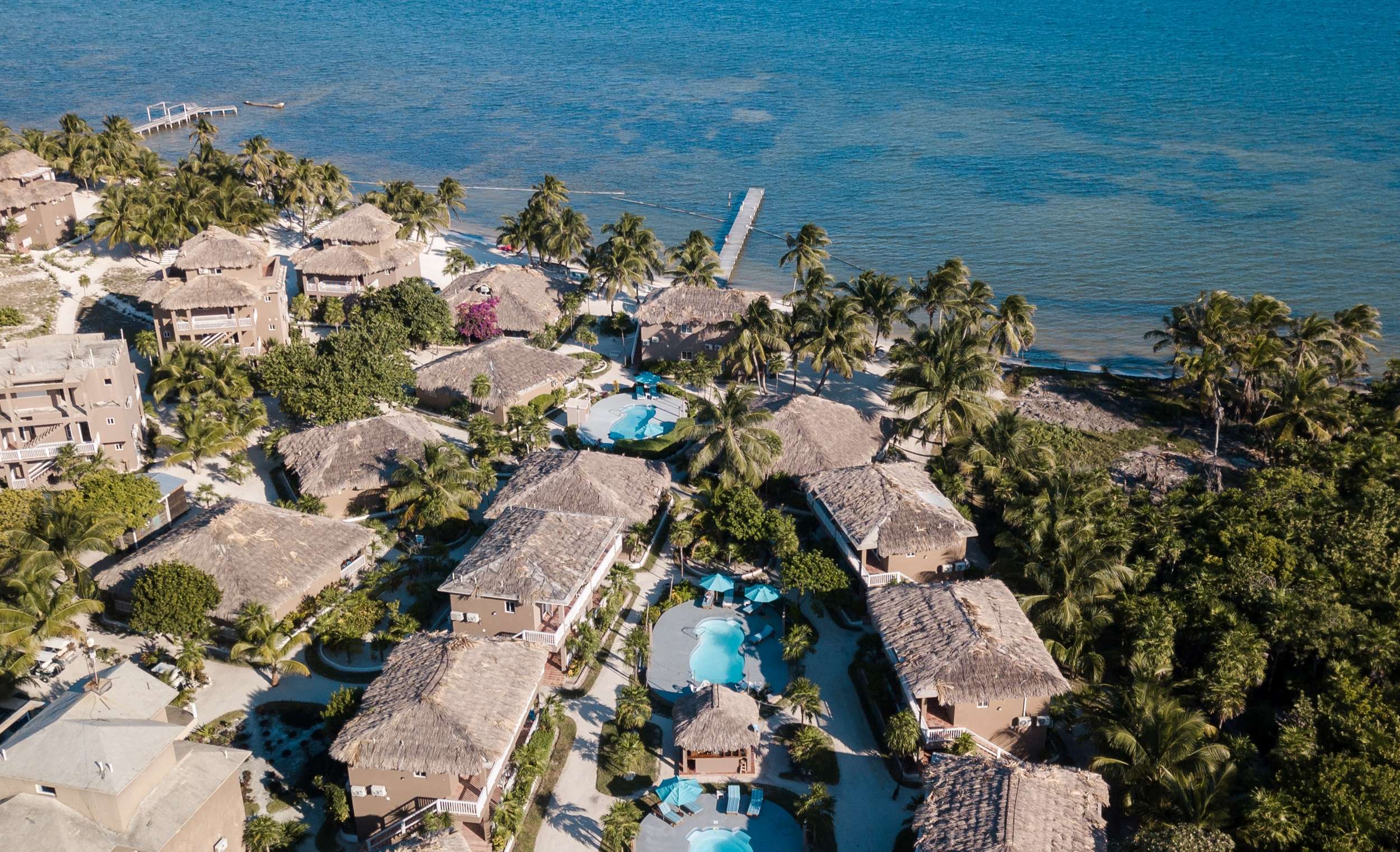 Overview image of Sapphire Beach Resort Belize in Ambergris Caye - Azul Management